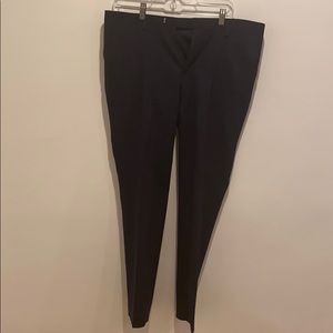 Men's ASOS super skinny navy blue dress pants